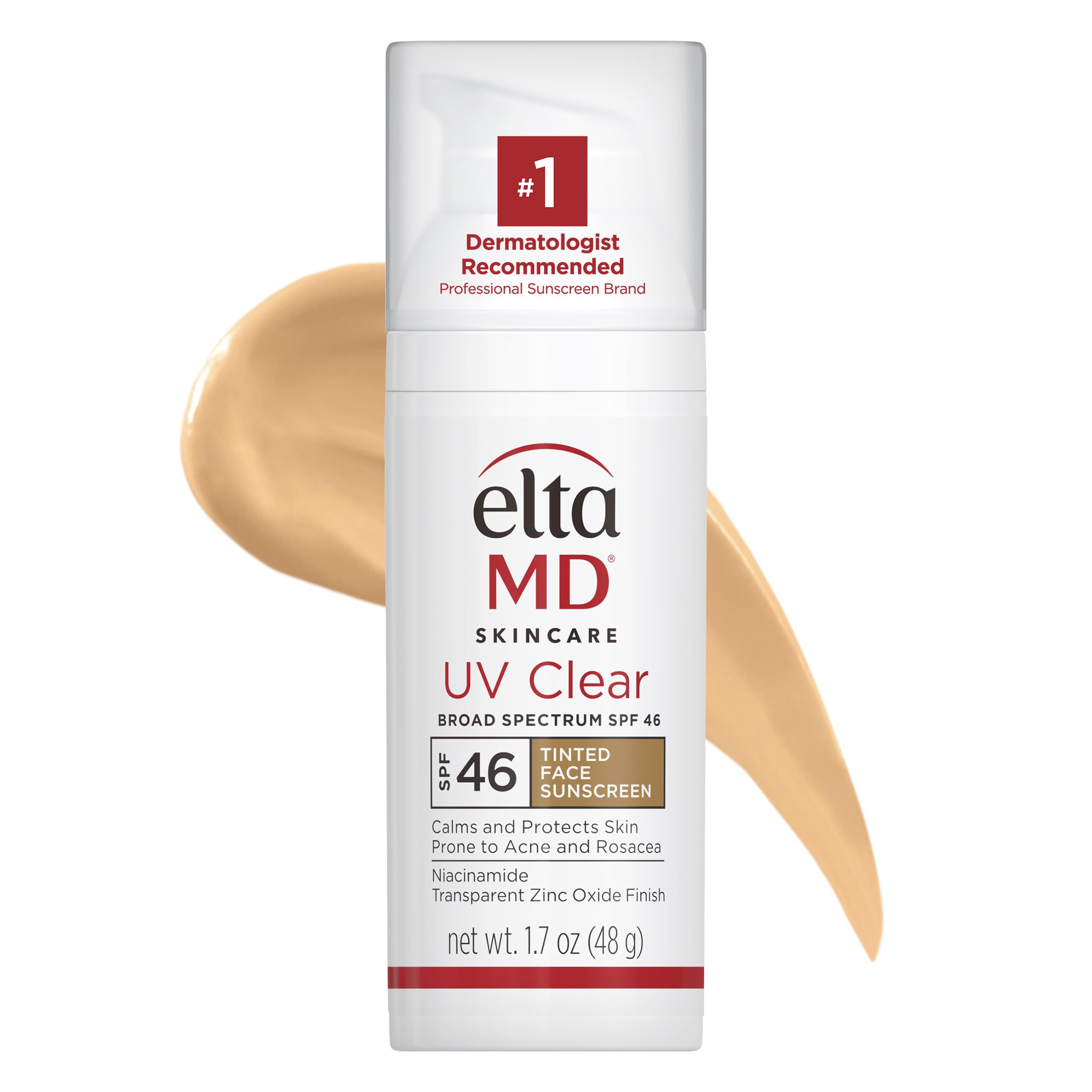 UV Clear Tinted Broad-Spectrum Facial Sunscreen SPF 46 Tinted